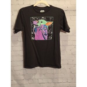 Mandalorian Star Wars Graphic Tee Grogu Kids XXL (18)